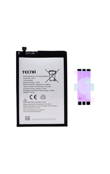 Tecno Pop 6 Pro Bl-49ft Batarya Pil Telefon Bataryası Pil Bandı Yanında Tecno Pop 6 Pro Bl-49ft Batarya Pil Telefon Bataryası Pil Bandı Yanında
