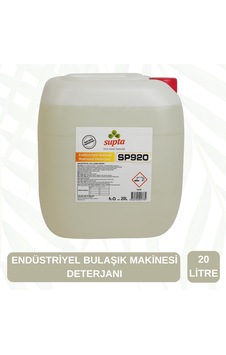 Supta Endüstriyel Bulaşık Makine Deterjanı 20 L Supta Endüstriyel Bulaşık Makine Deterjanı 20 L