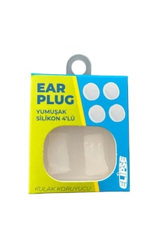 Elipse Kulak Tıkacı Silikon 4lü