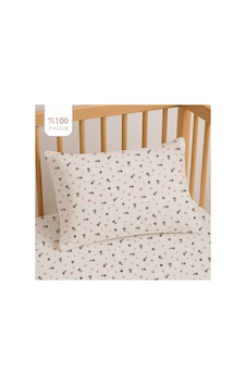 Lief Home %100 Pamuklu Bebek Lastikli Çarşaf 60x120+20 + Bebek Yastık Kılıfı 35x45 Lief Home %100 Pamuklu Bebek Lastikli Çarşaf 60x120+20 + Bebek Yastık Kılıfı 35x45
