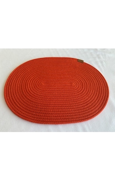 Jüt Amerikan Servis Sofra Altlığı, Masa Dekoru Supla Oval 30x40 8li Turuncu Jüt Amerikan Servis Sofra Altlığı, Masa Dekoru Supla Oval 30x40 8li Turuncu