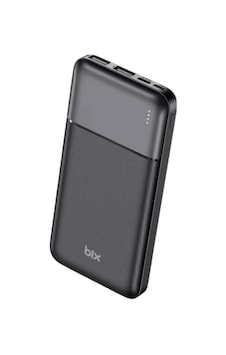 Bxpb12 10000mah Çift Usb Çıkışlı Ve Led Bildirimli Portatif Powerbank Siyah Çok Renkli