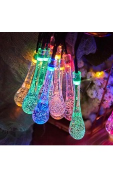 Genel 7m 50 Led Damla 8 Fonksiyonlu Solar Panelli-rgb Enerji Sınıfı A Genel 7m 50 Led Damla 8 Fonksiyonlu Solar Panelli-rgb Enerji Sınıfı A