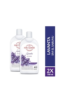 Hacı Şakir Lavanta Dinlendirici Bakım Sıvı El Sabunu 2 x 700 ML Hacı Şakir Lavanta Dinlendirici Bakım Sıvı El Sabunu 2 x 700 ML