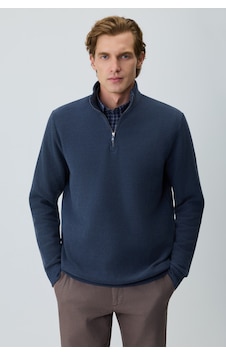 Morven Erkek Lacivert Fermuarlı Bato Yaka Dynamic Fit Sweatshirt 27ks063003200 Lacivert Morven Erkek Lacivert Fermuarlı Bato Yaka Dynamic Fit Sweatshirt 27ks063003200 Lacivert