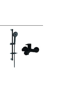 Creavit Sh493s Sürgülü Duş Sistemi Ve Sharp Banyo Armatürü Seti Mat Siyah Creavit Sh493s Sürgülü Duş Sistemi Ve Sharp Banyo Armatürü Seti Mat Siyah