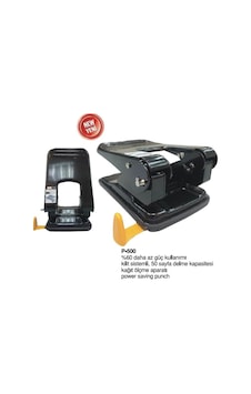 P-500 Std Güç Tasarruflu Delgeç 50 Yaprak P-500 Standart