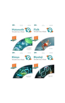 Palme 2026 9. Sınıf Matematik + Fizik + Kimya + Biyoloji Joker Tematik Soru Seti 4 Kitap Palme 2026 9. Sınıf Matematik + Fizik + Kimya + Biyoloji Joker Tematik Soru Seti 4 Kitap