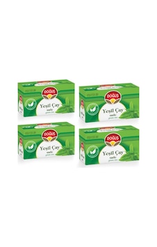 Doğuş Sade Yeşil Süzen Bardak Poşet Çay 4'lü 20 x 1.75 G Doğuş Sade Yeşil Süzen Bardak Poşet Çay 4'lü 20 x 1.75 G