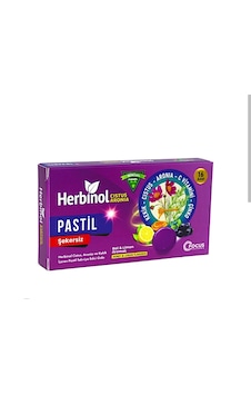Herbinol Şekersiz Pastil 16 Adet