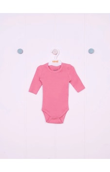Julayla Kidaxi Uzun Kollu Çıtçıtlı Pembe Bebek Body Pembe Julayla Kidaxi Uzun Kollu Çıtçıtlı Pembe Bebek Body Pembe