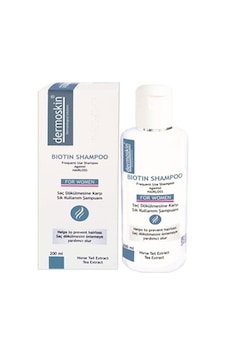 Dermoskin Kadınlar için Dökülme Karşıtı Biotin Şampuan 200 ML Dermoskin Kadınlar için Dökülme Karşıtı Biotin Şampuan 200 ML