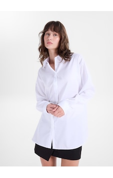 Fabrika Beyaz Kadın Loose Fit Gömlek F6wl-gml0124 Fabrika Beyaz Kadın Loose Fit Gömlek F6wl-gml0124