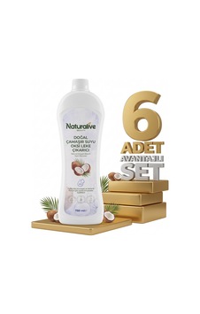 Naturalive Doğal Çamaşır Suyu Oksi Leke Çıkarıcı 6x750 Ml