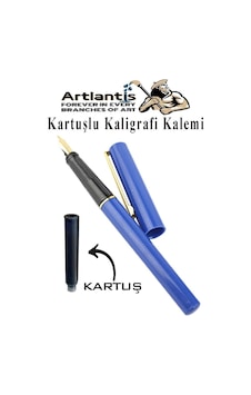Kaligrafi Kalemi 1 Adet Kartuşlu Kesik Uçlu Dolma Kalem Calligraphy Kalem Seti Hat Yazma Tasarım Sanat Kalemi Hattat Mavi Kaligrafi Kalemi 1 Adet Kartuşlu Kesik Uçlu Dolma Kalem Calligraphy Kalem Seti Hat Yazma Tasarım Sanat Kalemi Hattat Mavi
