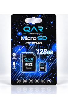 Qar Microsdxc Hafıza Kartı 128 Gb, Sd Adaptörlü, U1 Class 10, 100 Mb/s Qar Microsdxc Hafıza Kartı 128 Gb, Sd Adaptörlü, U1 Class 10, 100 Mb/s