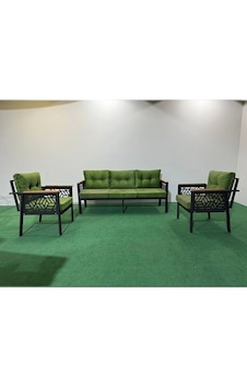 3+1+1 Melisa Balkon-bahçe-kafe Çay Seti Koltuk Oturma Takımı-oturma Grubu,ofis Koltuğu Yeşil 3+1+1 Melisa Balkon-bahçe-kafe Çay Seti Koltuk Oturma Takımı-oturma Grubu,ofis Koltuğu Yeşil