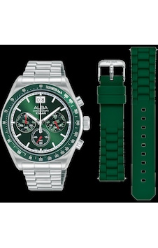 Alba Au5027x2 Quartz Çelik Gri Yeşil Kadran 10 Atm 42 Mm Erkek Kol Saati Alba Au5027x2 Quartz Çelik Gri Yeşil Kadran 10 Atm 42 Mm Erkek Kol Saati