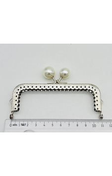 Angel Çanta Aksesuar 11 Cm Cüzdan Klipsi Silvery Renk İncili Diğer Angel Çanta Aksesuar 11 Cm Cüzdan Klipsi Silvery Renk İncili Diğer