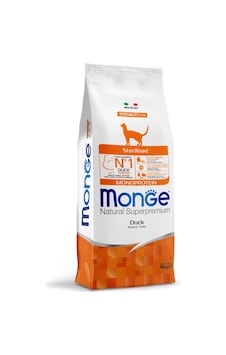 Monge Sterilised Tek Proteinli Ördekli Kısırlaştırılmış Kedi Maması 10 Kg Monge Sterilised Tek Proteinli Ördekli Kısırlaştırılmış Kedi Maması 10 Kg