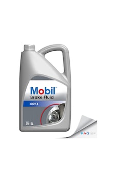 Mobil Brake Fluid DOT 4 Yüksek Performans Fren Hidroliği - 5 Lt. (1 Adet)