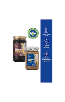 Ots Organik Tahin 275 Gr Ve Keçiboynuzu Pekmezi 380 Gr Seti Organik Sertifikalı, Pestisit Analizli Ots Organik Tahin 275 Gr Ve Keçiboynuzu Pekmezi 380 Gr Seti Organik Sertifikalı, Pestisit Analizli