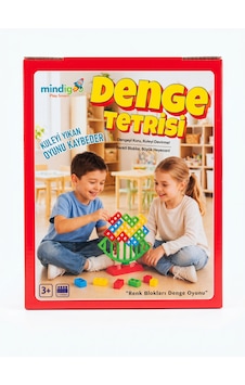 Denge Tetrisi Renk Blokları Denge Oyunu Eğitici Kutu Oyunu Denge Tetrisi Renk Blokları Denge Oyunu Eğitici Kutu Oyunu