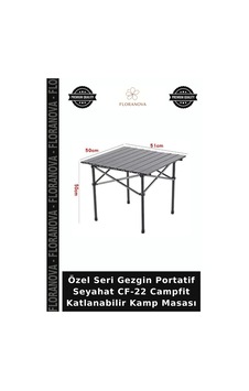 Özel Seri Gezgin Portatif Seyahat Cf-22 Campfit Katlanabilir Kamp Masası Belirtilmemiş