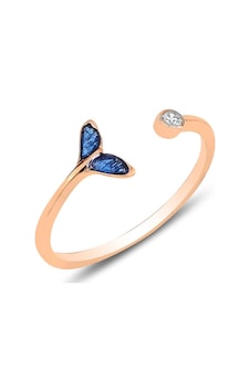 Söğütlü Silver Gümüş Rose Zirkon Taşlı Mineli Ayarlamalı Yüzük Söğütlü Silver Gümüş Rose Zirkon Taşlı Mineli Ayarlamalı Yüzük