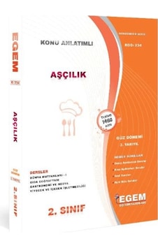 2. Sınıf Aşçılık Güz Dönemi 3. Yarıyıl Tüm Dersler Konu Anlatımlı Soru Bankası 234 / 9786057878816 2. Sınıf Aşçılık Güz Dönemi 3. Yarıyıl Tüm Dersler Konu Anlatımlı Soru Bankası 234 / 9786057878816