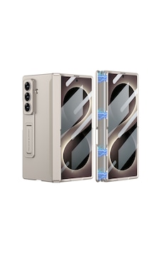 Samsung Galaxy Uyumlu Z Fold 8 Ultra Kılıf M-magnet Standlı Case Titanyum Samsung Galaxy Uyumlu Z Fold 8 Ultra Kılıf M-magnet Standlı Case Titanyum