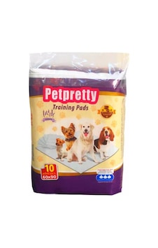 Petpretty Lavanta Kokulu Köpek Çiş Eğitim Pedi 10'lu 60 x 90 CM Petpretty Lavanta Kokulu Köpek Çiş Eğitim Pedi 10'lu 60 x 90 CM