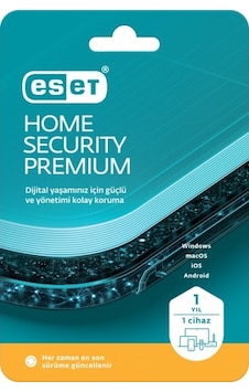 Eset Home Securıty Premium 1 Kullanıcı 1 Yıl Kutulu Eset Home Securıty Premium 1 Kullanıcı 1 Yıl Kutulu