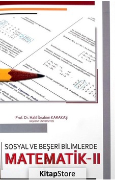 Sosyal ve Beşeri Bilimlerde Matematik-2 / Komisyon