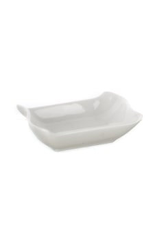 Ultraform Porselen Kıvrımlı Sosluk Std 10X7CM Ultraform Porselen Kıvrımlı Sosluk Std 10X7CM