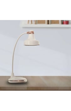 Dokunmatik 3 Farklı Led Işıklı Çalışma Masası Üstü Lamba Beyaz Dokunmatik 3 Farklı Led Işıklı Çalışma Masası Üstü Lamba Beyaz