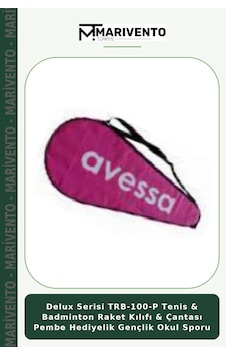 Delux Serisi Trb-100-p Tenis & Badminton Raket Kılıfı & Çantası Pembe Hediyelik Gençlik Okul Sporu Delux Serisi Trb-100-p Tenis & Badminton Raket Kılıfı & Çantası Pembe Hediyelik Gençlik Okul Sporu