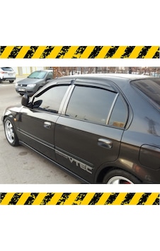 Honda Civic Mügen Cam Rüzgarlığı Sedan 1996 2001 Arası 4 Lü Set Honda Civic Mügen Cam Rüzgarlığı Sedan 1996 2001 Arası 4 Lü Set