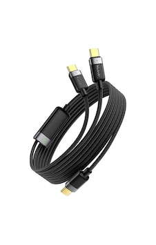Mcdodo Ca-7380 100w Typec Çift Usb-c Manyetik Sarılabilir Şarj Kablosu 1.5m Mcdodo Ca-7380 100w Typec Çift Usb-c Manyetik Sarılabilir Şarj Kablosu 1.5m