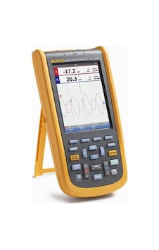Fluke 124B Endüstriyel Scopemeter El Tipi Osiloskop