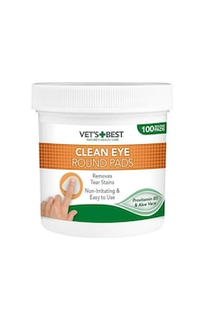 VET'S BEST Kedi ve Köpekler için Aloe Vera Özlü Göz Temizleme Pedi 100lü VET'S BEST Kedi ve Köpekler için Aloe Vera Özlü Göz Temizleme Pedi 100lü