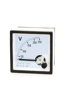 Sf-72 72x72 Analog Voltmetre