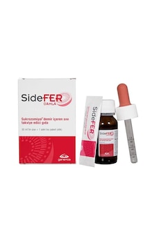 Sidefer Damla Takviye Edici Gıda 30 ML Şişe + 1 Adet Toz Sidefer Damla Takviye Edici Gıda 30 ML Şişe + 1 Adet Toz