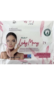 Lady Mary Makyaj Temizleme Mendili  25'li