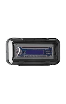 Univ.Case Cover F/ Radio/Cd Curved Smoked Transparent Univ.Case Cover F/ Radio/Cd Curved Smoked Transparent