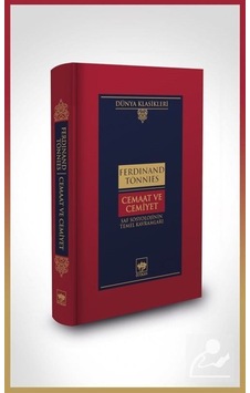 Cemaat ve Cemiyet / Ferdinand Tönnies N11.7624