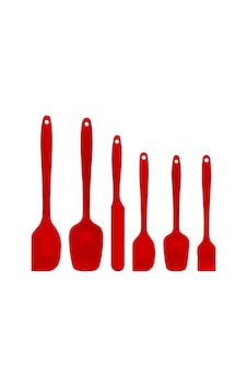 Sumo Sm1017 Margo 6'lı Silikon Spatula Mutfak Seti - Kırmızı Diğer Sumo Sm1017 Margo 6'lı Silikon Spatula Mutfak Seti - Kırmızı Diğer