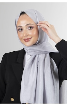 Harem Scarf Brisa Vual Şal - Gri - Gri Harem Scarf Brisa Vual Şal - Gri - Gri
