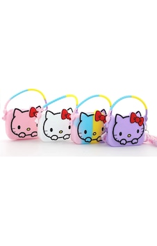 Hello Kitty Silikon Çanta Pembe