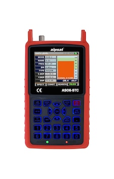 ALPSAT AS06-STC SATFINDER 6 HD SLIM GÖRÜNTÜLÜ UYDU BULUCU + KAME